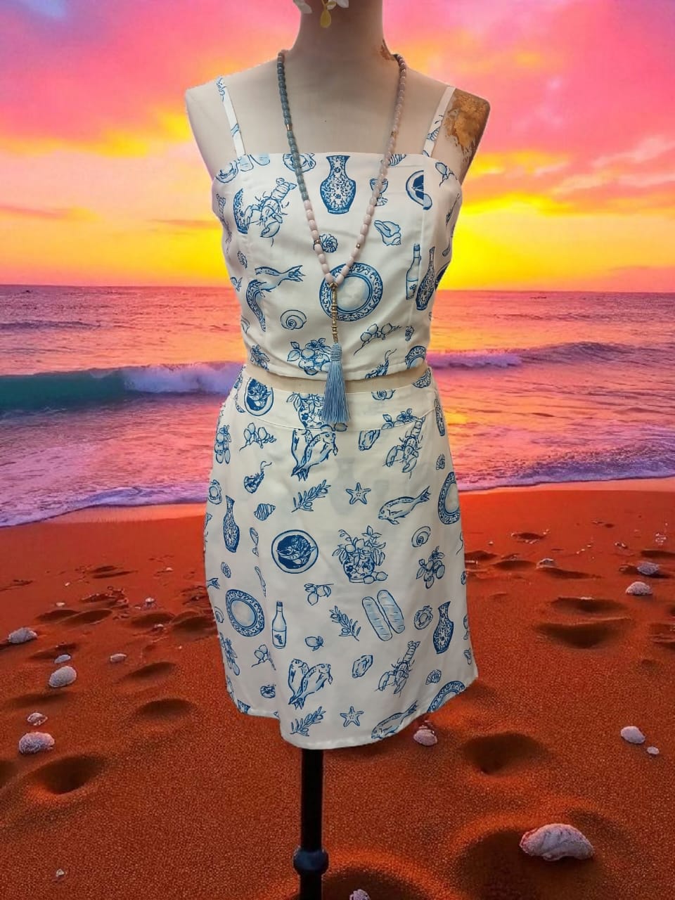 Cote d'Azur linen Set